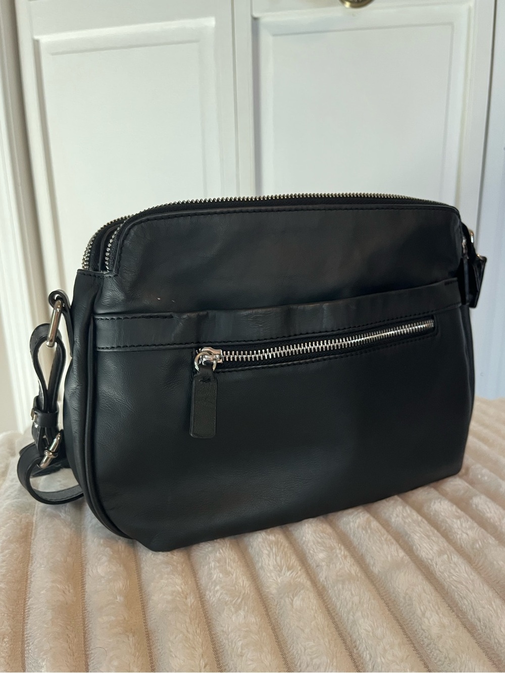 Genuine Leather Crossbody Bag